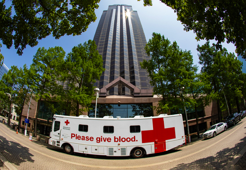 Give blood, please