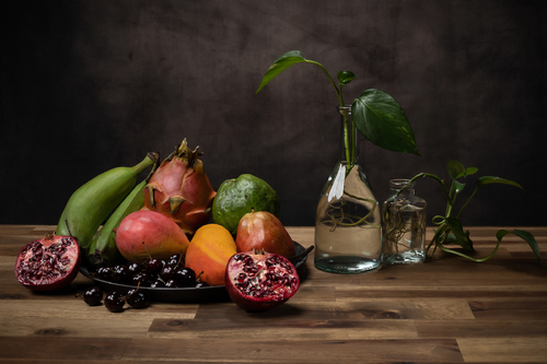 Tropical Fruit Still Life