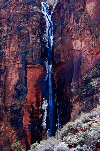 Zion Waterfall