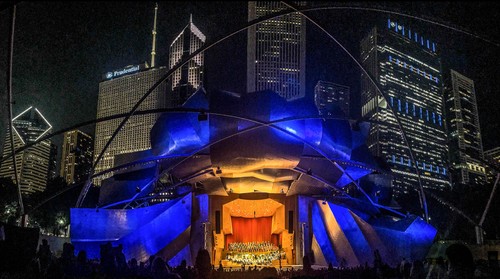 Lighting Up the Night in Chicago