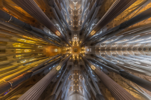 Inside Sagrada Familia