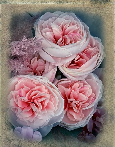 Fauxpolaroid Flowers