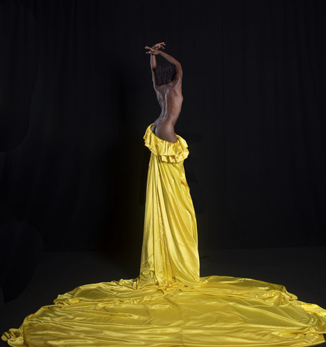 Lady In Yellow