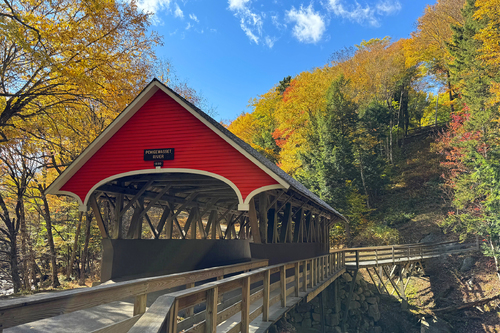 A covered bridge to somewhere
