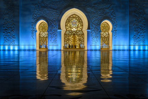 Courtyard Reflections