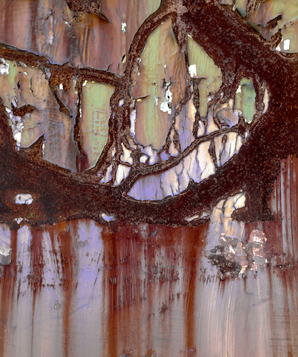Rust and Peeling Paint; Astoria, Oregon