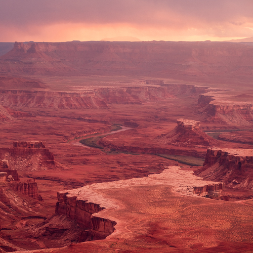 A Desert River Flows