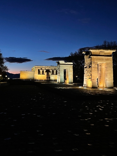 Temple of Debod Madrid Spain