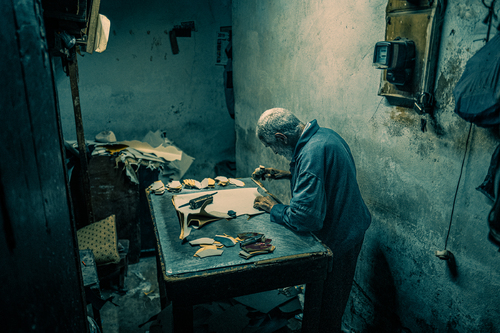 Artisan in the Medina