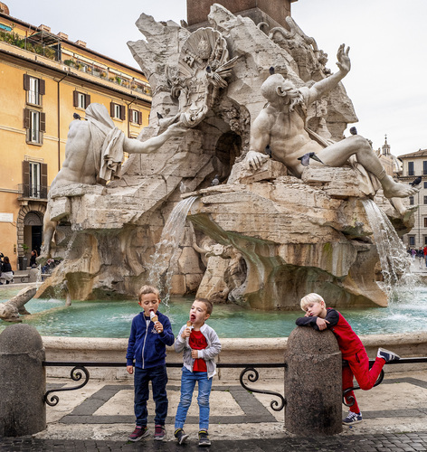 Small Boys and Stone Giants