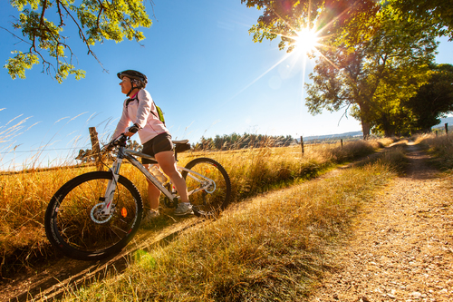 Enhancement of mountain bike trails
