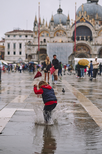 Splash down