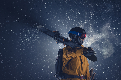 Portrait of a Skier