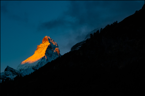 Dawn on the Matterhorn, Zermatt, Switzerland, 2024