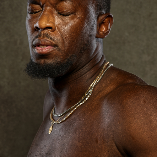 Portrait of Usain Bolt