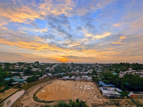 Rohingya Refugee Football Field 