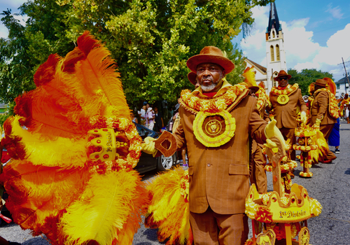 Young Men Olympian Jr. Second Line, New Orleans 