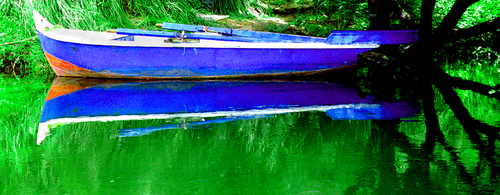 Blue Boat Nile