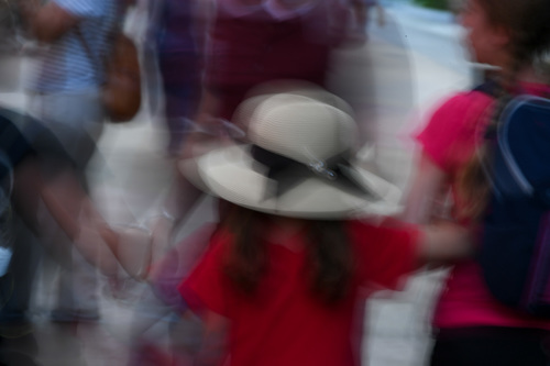 Girl in hat