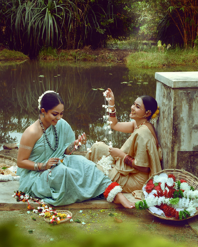 The flower girls