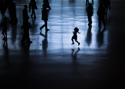 Girl in Gallery