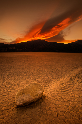 Fire Clouds on the Playa