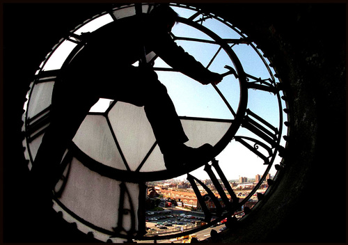 Cathedral clock