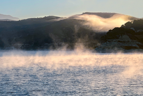 Cachuma fog