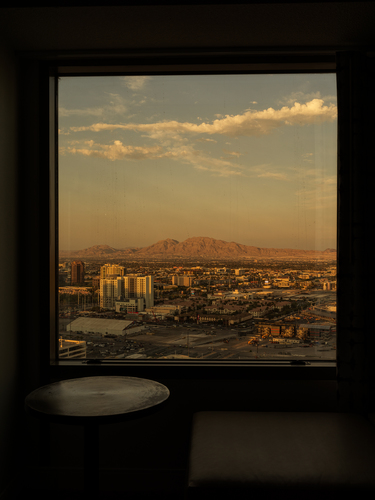 Hotel Window, Las Vegas