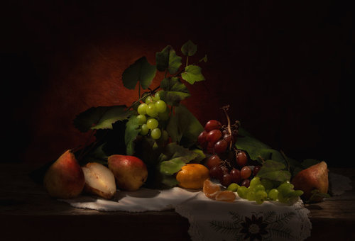pears and grqpes