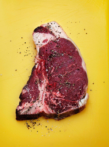 Rib-eye steak