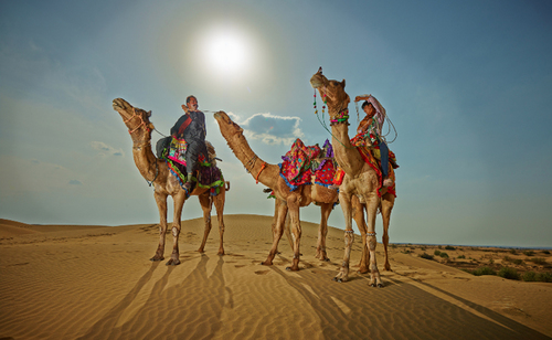 Desert Near Pakistan Border
