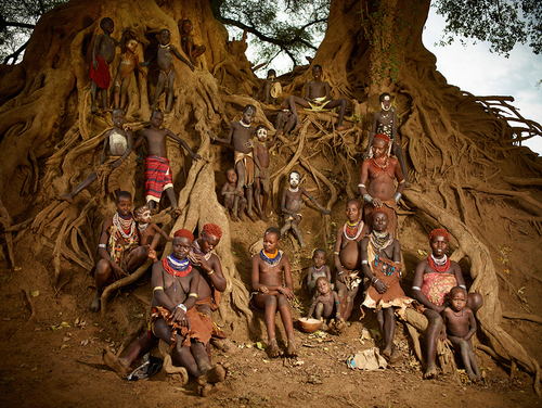 Tribe Meeting at Omo River