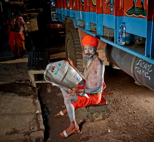 Sadhu in Kolkata