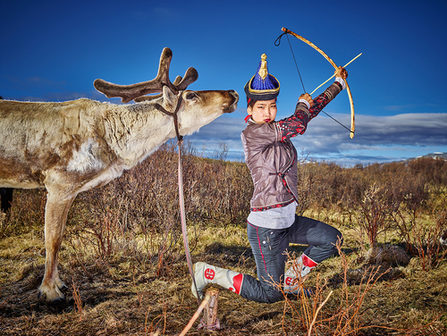 Bow and Arrow Lady