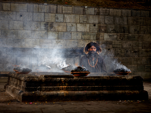 Holy Man Praying