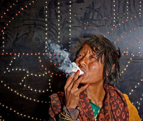 Lady Under Drugs