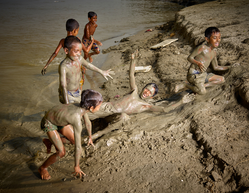 Our Mud Slide, Better than Disneyland!