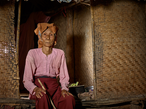 Old Lady in the Village