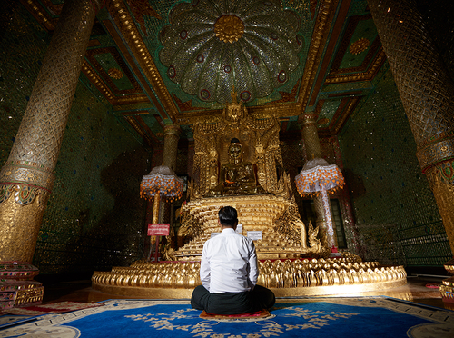 At the Buddha Image