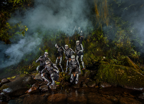 Skeleton Group near the River