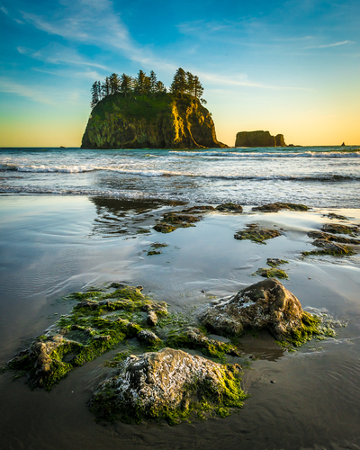 Evening Seastacks