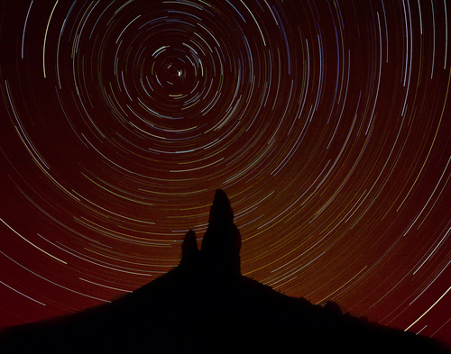 Red Desert Star Trail