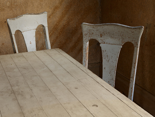 Two Chairs And Table
