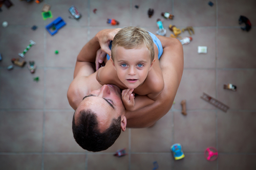 Father and son