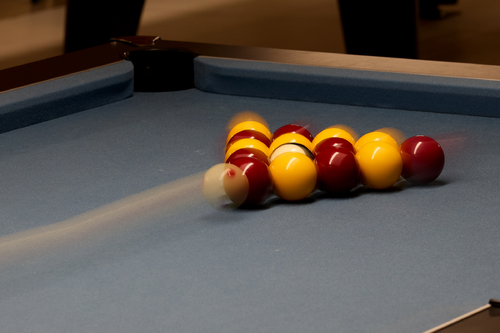 Cue Ball Trail 