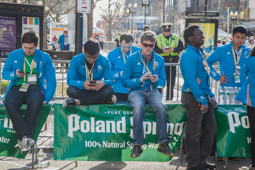 Absorbed on the Phone III
