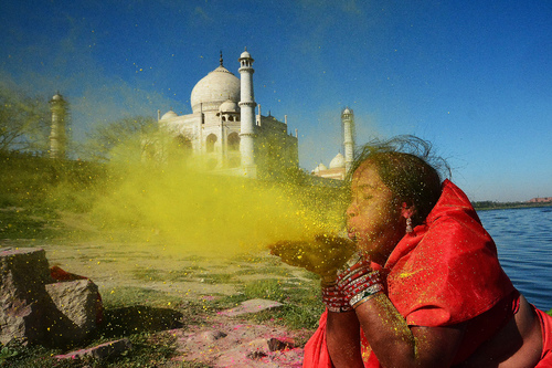 Celebration with Colours