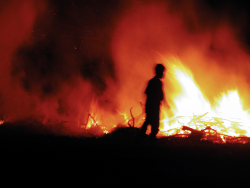 Burning