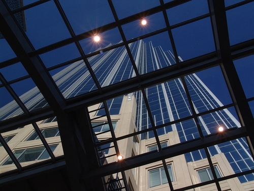 Through the glass ceiling